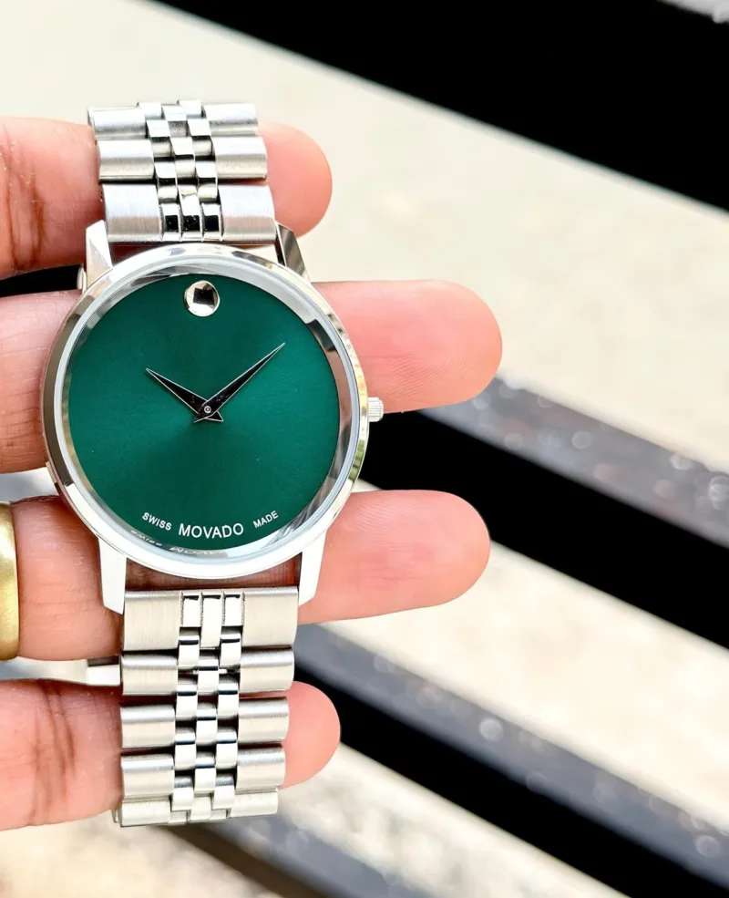 Movado Green Museum Classic