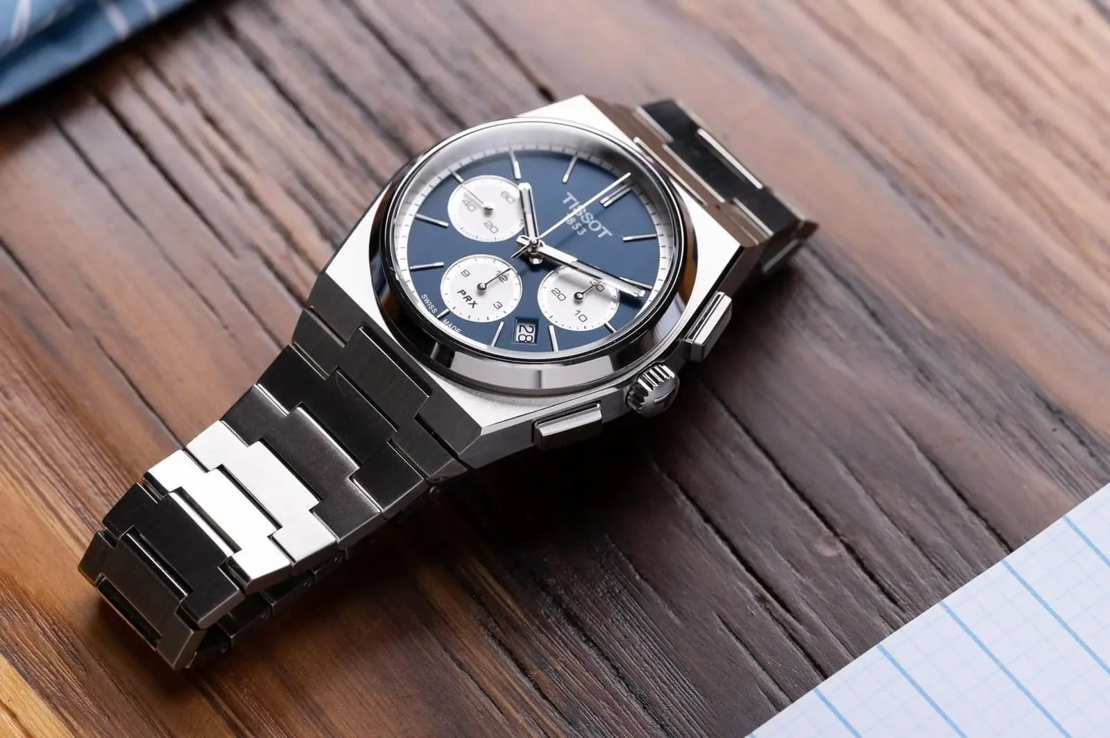 first copy watches Watches Tissot PRX Chronograph Premium Tissot PRX Chronograph - Image 5