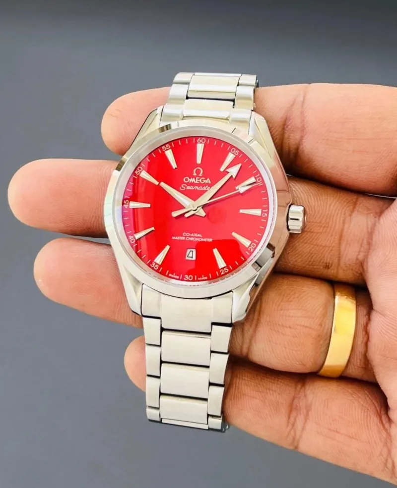 Omega Seamaster Aqua Terra Red Dial