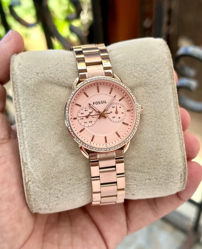 Fossil Rose Gold Watch-ES4264