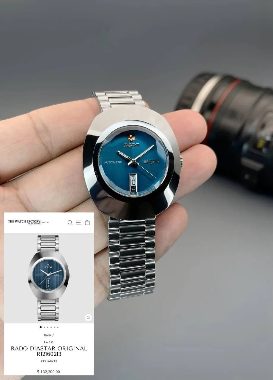 first copy watches Rado Diastar Silver Automatic Machine Premium Watch Store Rado Diastar Silver Automatic Machine - Image 2