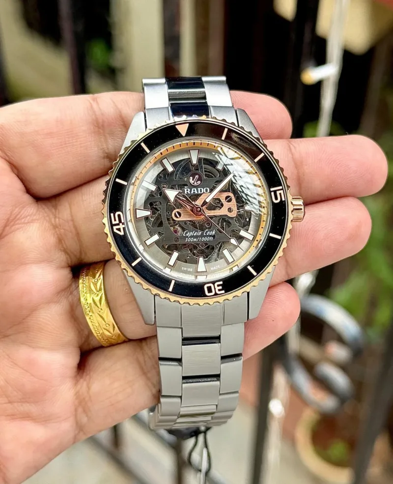 Rado Captain Cook High Tech Ceramic Skeleton