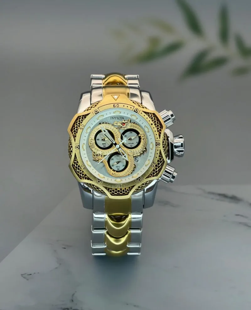 Invicta Venom Chronograph White Dial