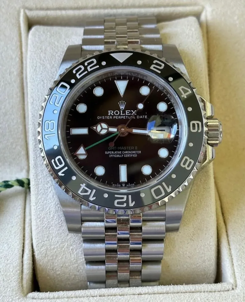 Rolex GMT II Silver