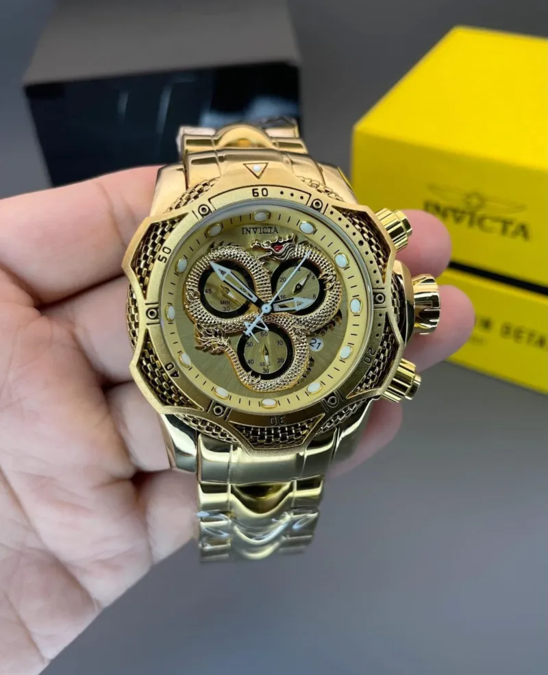 Invicta Venom Chronograph Golden