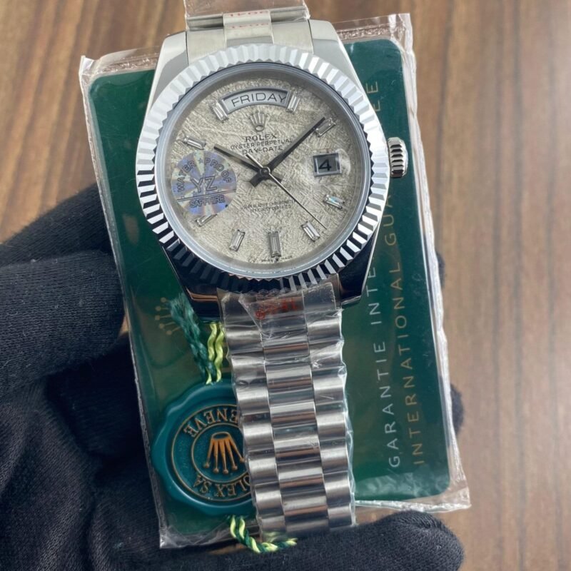 Rolex Day Date Marble Brown