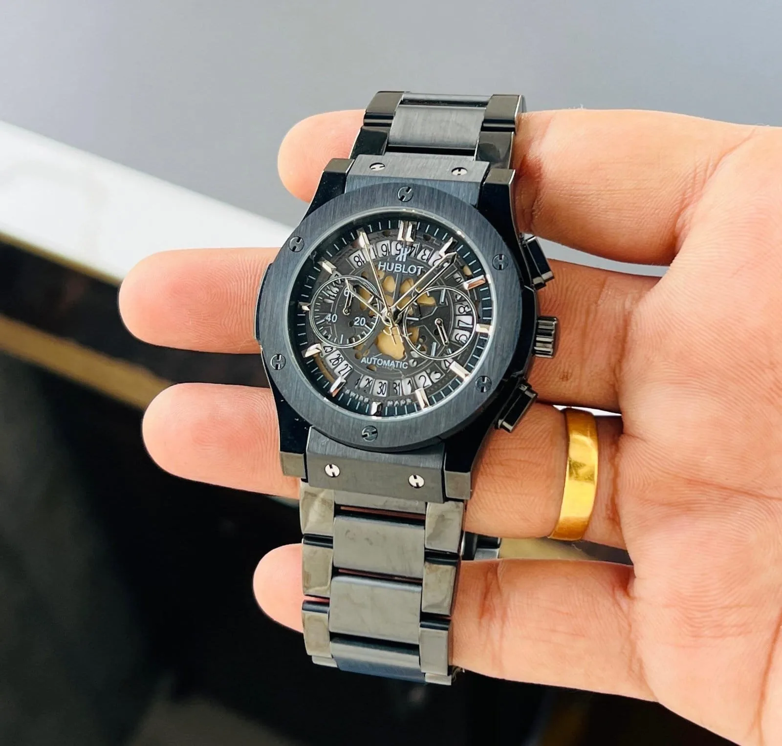 First Copy Watches Hublot Big Bang 5 Hand https://premiumwatchstore.in/Shop/hublot-big-bang-5-hand-2/ Hublot Big Bang 5 Hand - Image 2