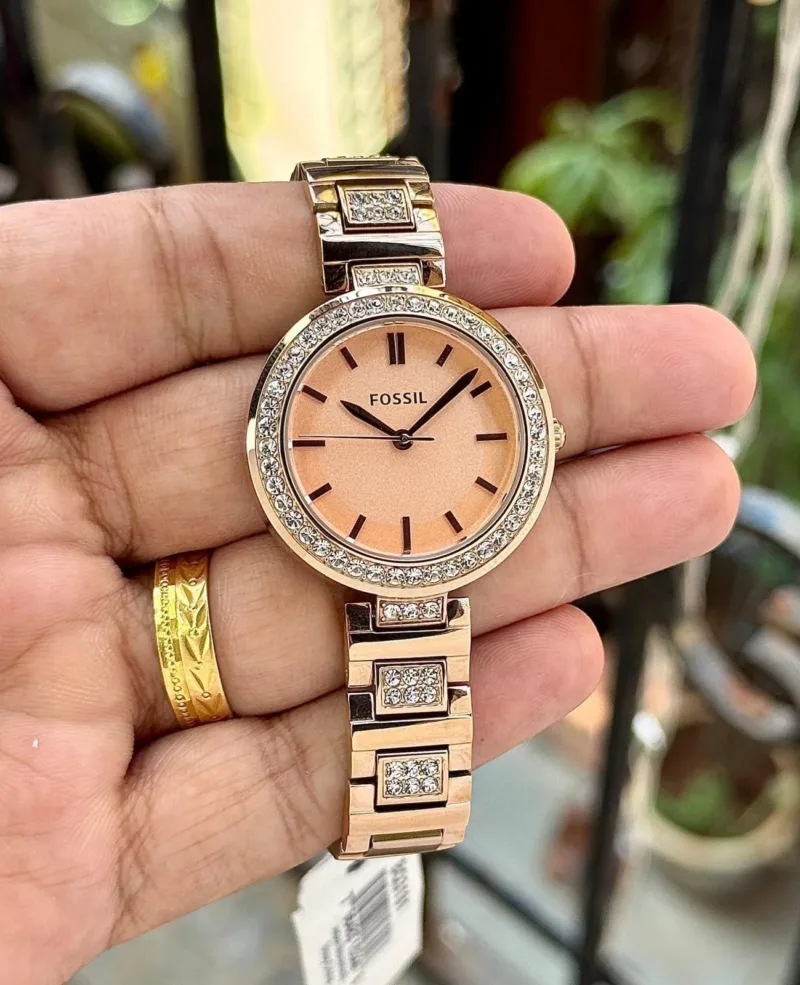 Fossil Karli BQ3181 Rose Gold