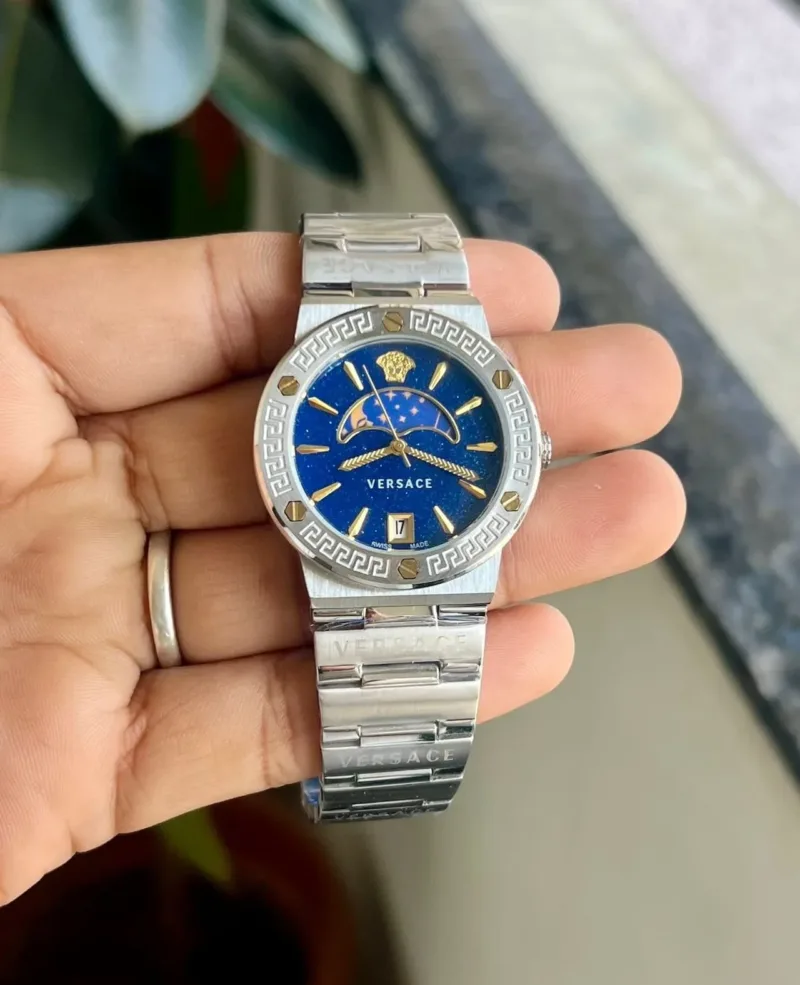 VERSACE SWISS BLUE ANALOG