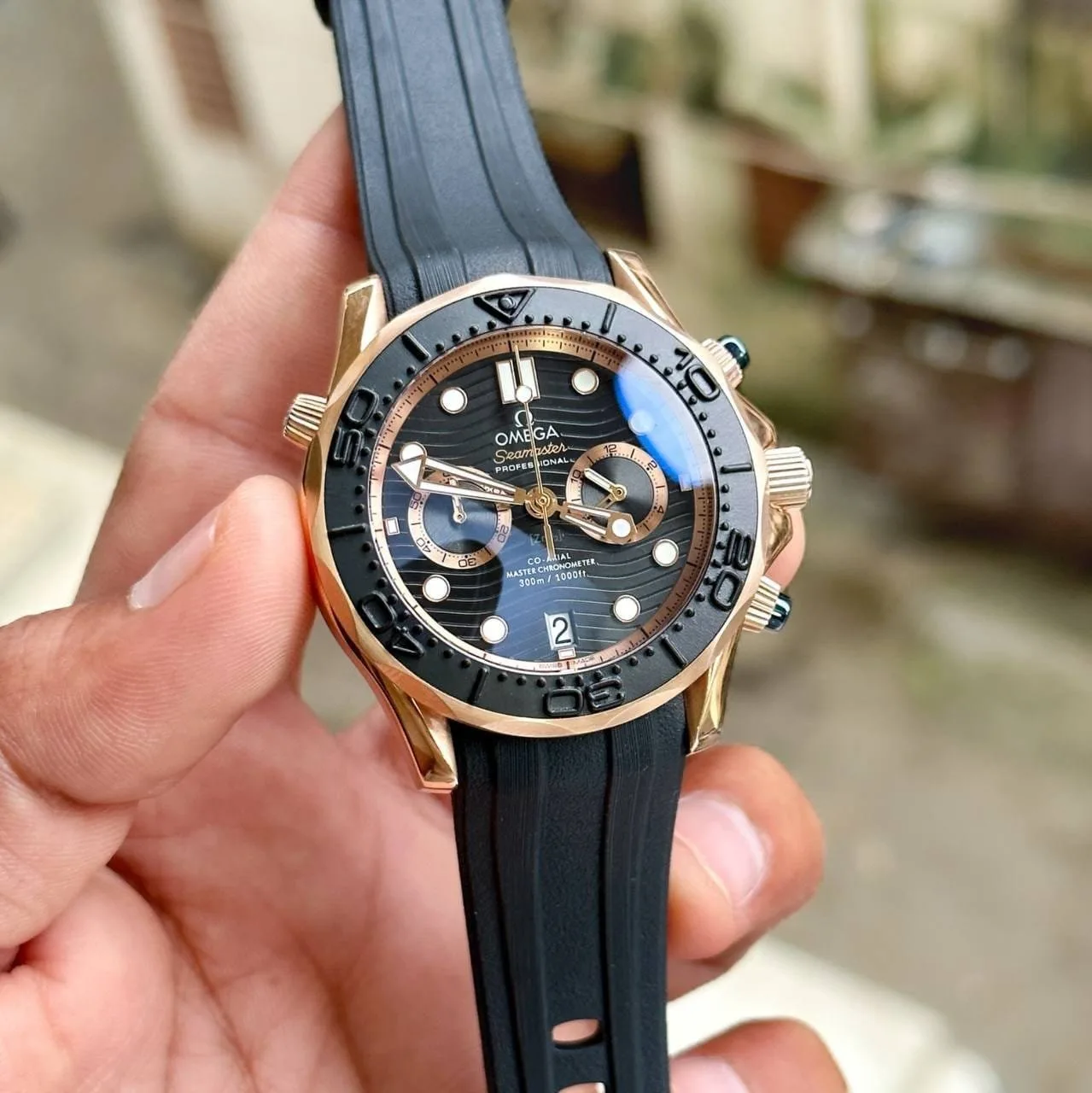 first copy watches Omega Seamaster Diver 300M Chronograph Premium Watch Store Omega Seamaster Diver 300M Chronograph - Image 3