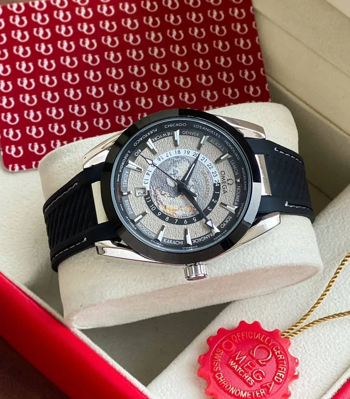 first copy watches Omega Seamaster Swiss Automatic Machinery Premium Watch Store Omega Seamaster Swiss Automatic Machinery - Image 3