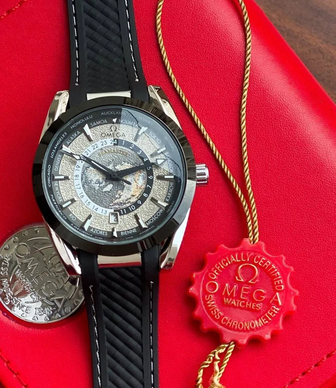 first copy watches Omega Seamaster Swiss Automatic Machinery Premium Watch Store Omega Seamaster Swiss Automatic Machinery - Image 2