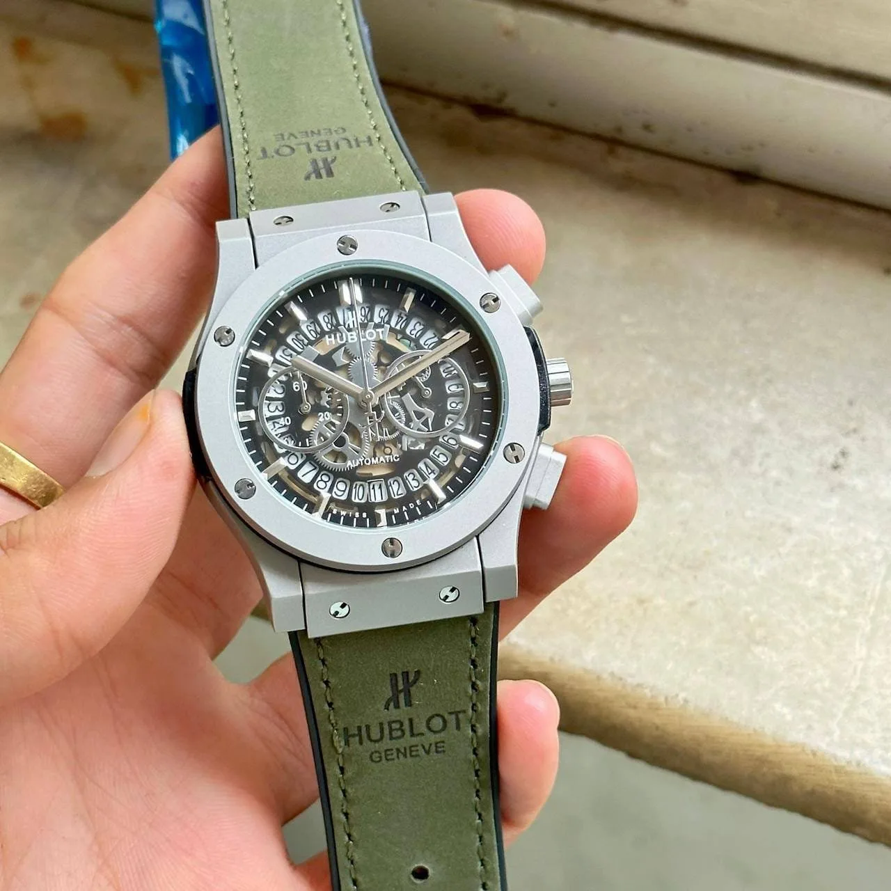 first copy watches Hublot Big Bang Matt Gray Iconic Premium Watch Store Hublot Big Bang Matt Gray Iconic - Image 4