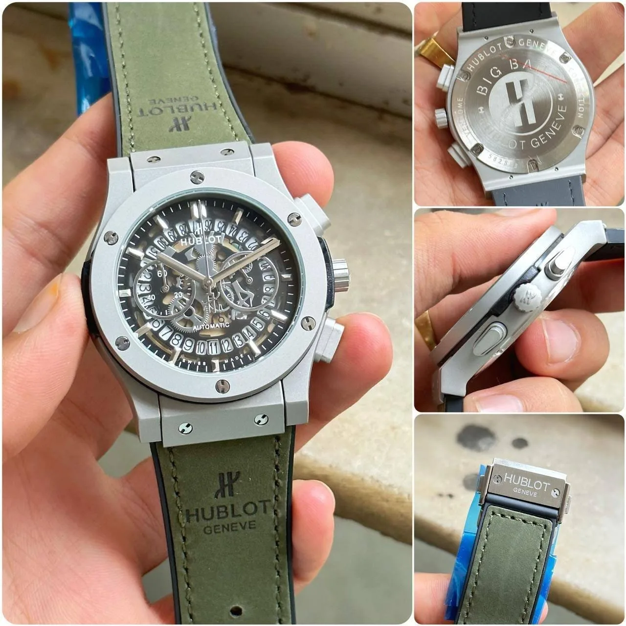 first copy watches Hublot Big Bang Matt Gray Iconic Premium Watch Store Hublot Big Bang Matt Gray Iconic - Image 2