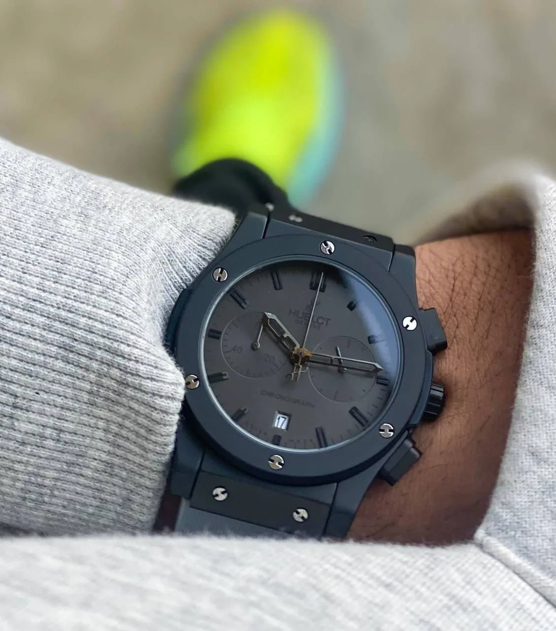 first copy watches Hublot Big Bang UNICO Grey Premium Watch Store Hublot Big Bang UNICO Grey - Image 4