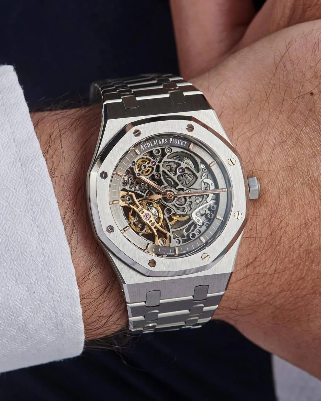 first copy watches Watches Audemars Piguet ROYAL OAK Master Quality Premium Audemars Piguet ROYAL OAK Master Quality - Image 3