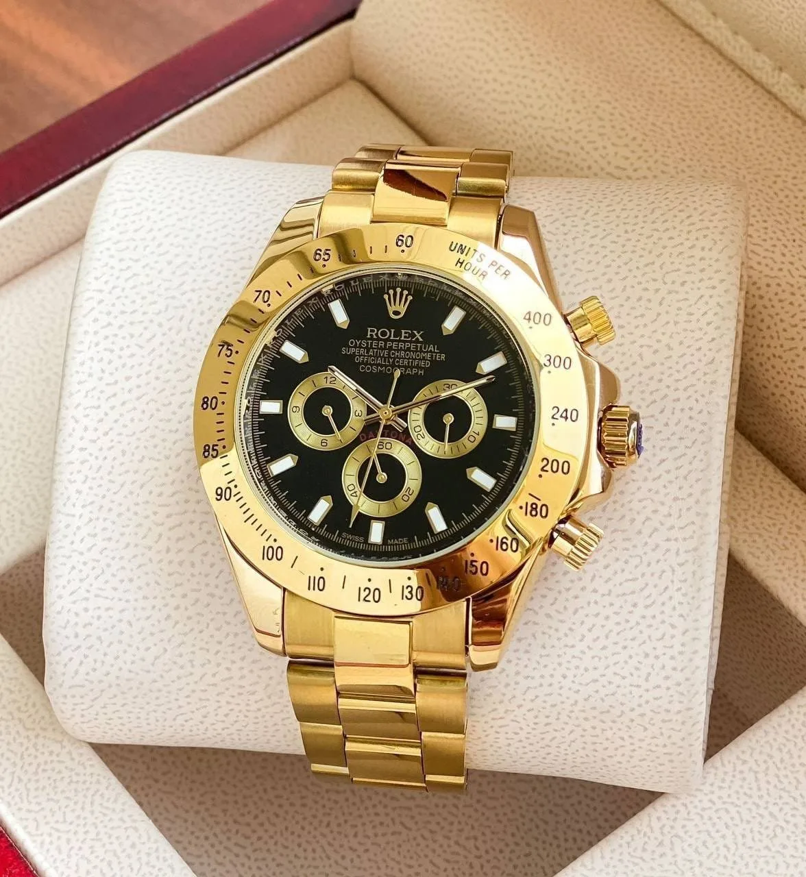 first copy watches Watches Rolex Daytona Golden Premium Rolex Daytona Golden