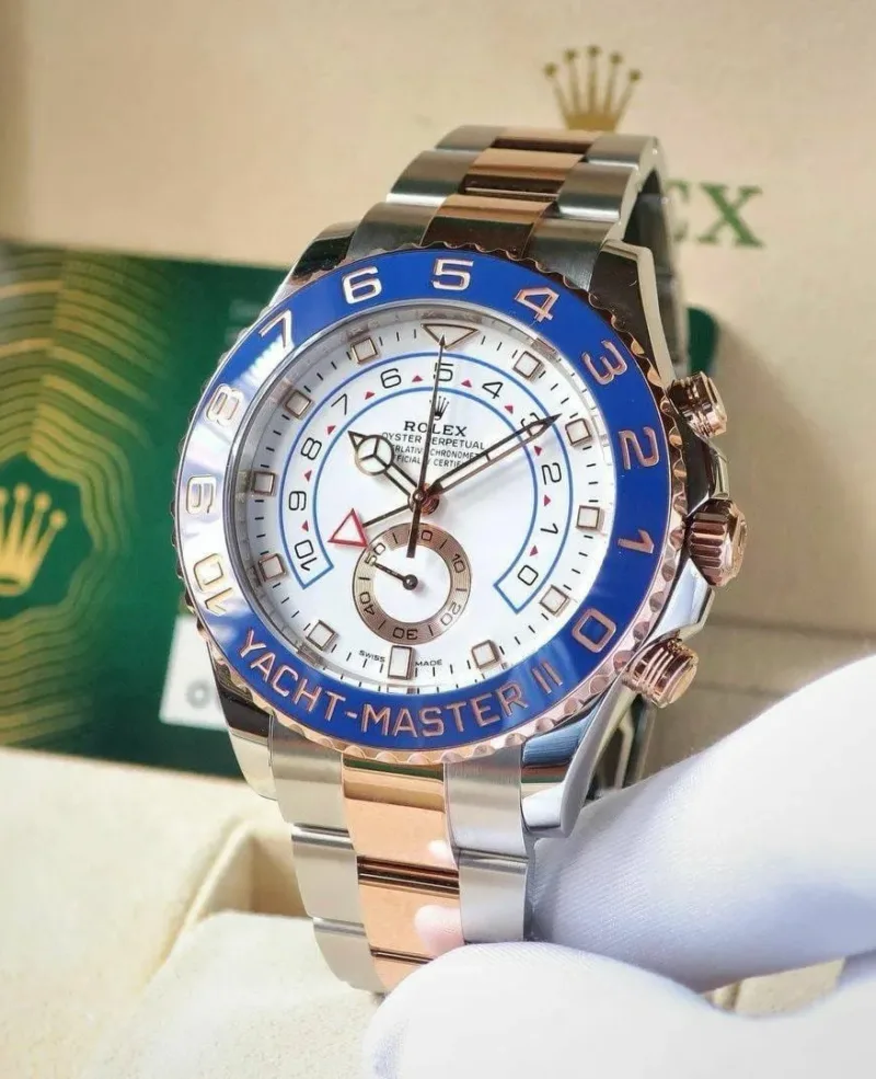 Rolex Yacht-Master II GMT Oyester Perpetual Stainless
