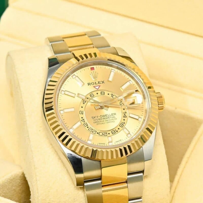 Rolex Stainless Steel And Yellow