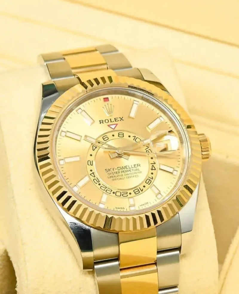 Rolex Stainless Steel And Yellow
