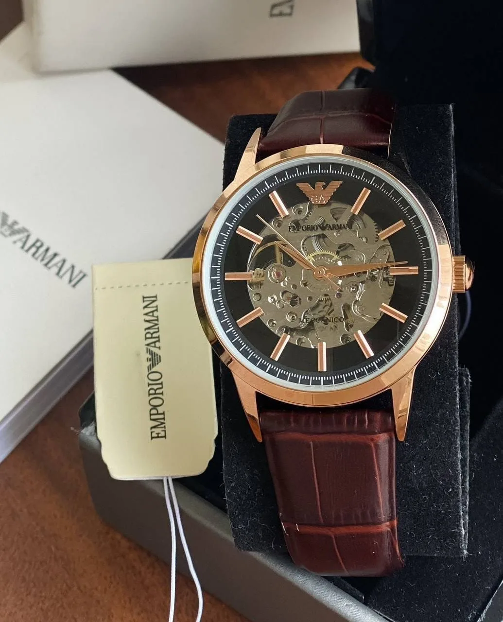 first copy watches Watches Emporio Armani Brilliant Build Premium Emporio Armani Brilliant Build - Image 2