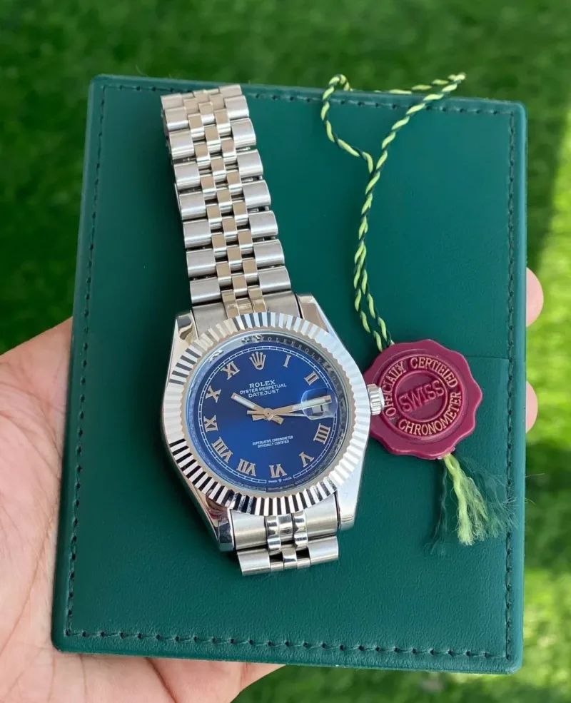 Rolex Oyster Perpetual Bluedial