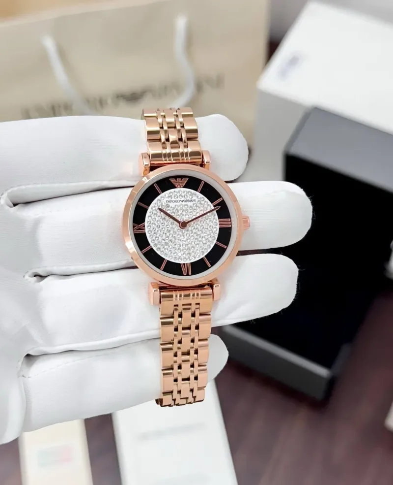 Emporio Armani Rose Gold Stainless Steel