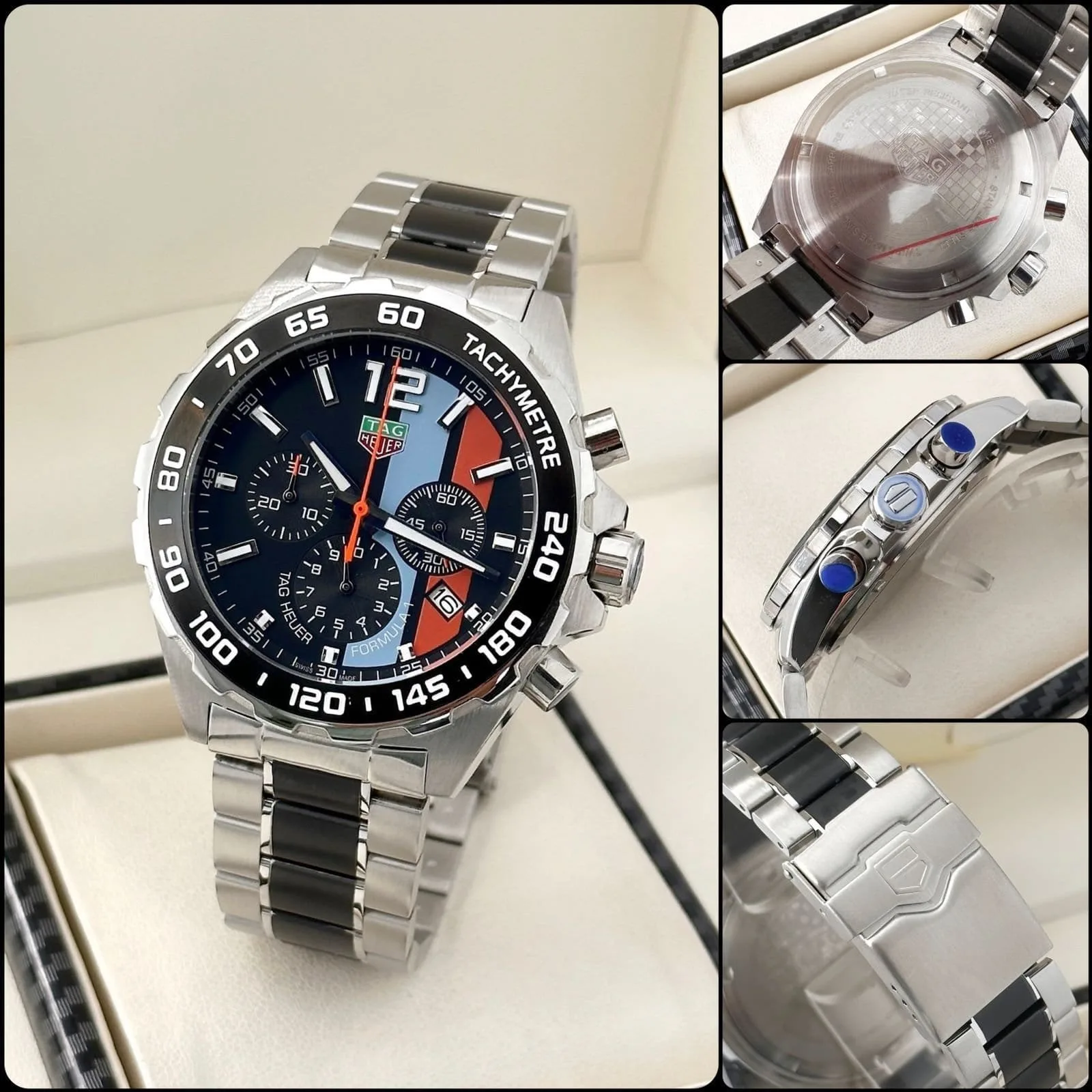 first copy watches Watches TAG Heuer Gulf Formula 1 Premium TAG Heuer Gulf Formula 1 - Image 6