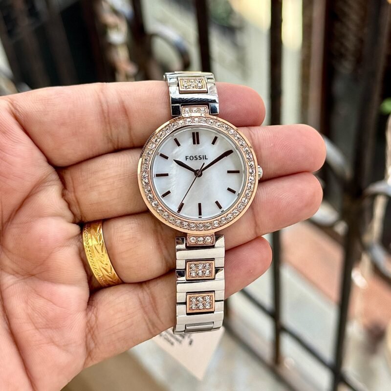 Fossil Karli Three Hand Two Tone