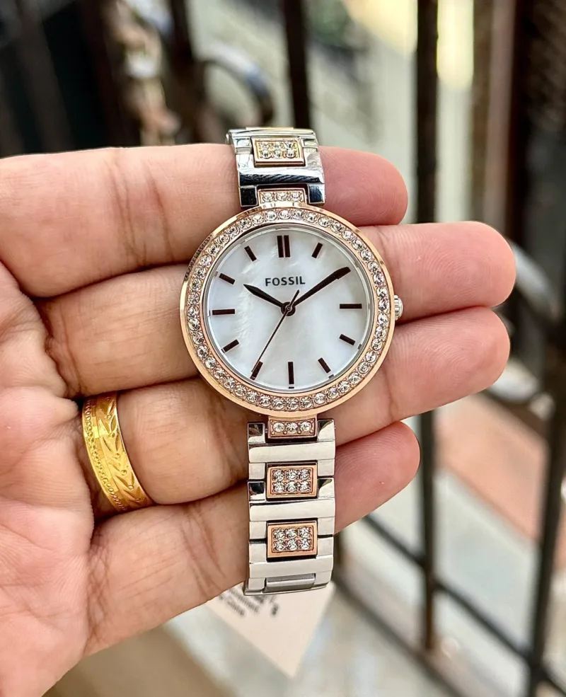 Fossil Karli Three Hand Two Tone