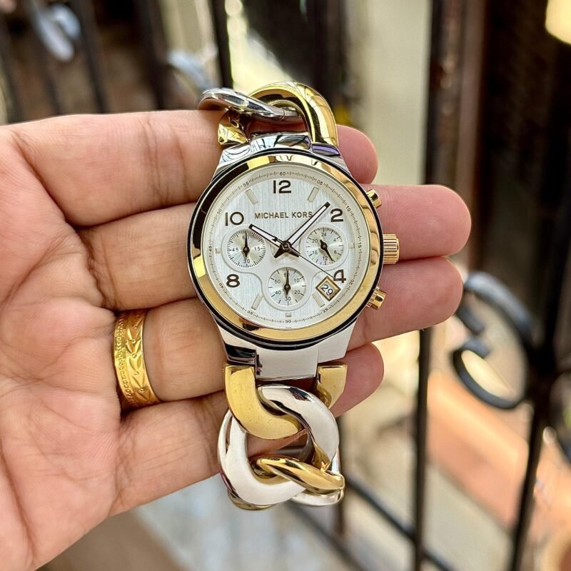 Michael Kors  MK3199 Runway Two-Tone Twist