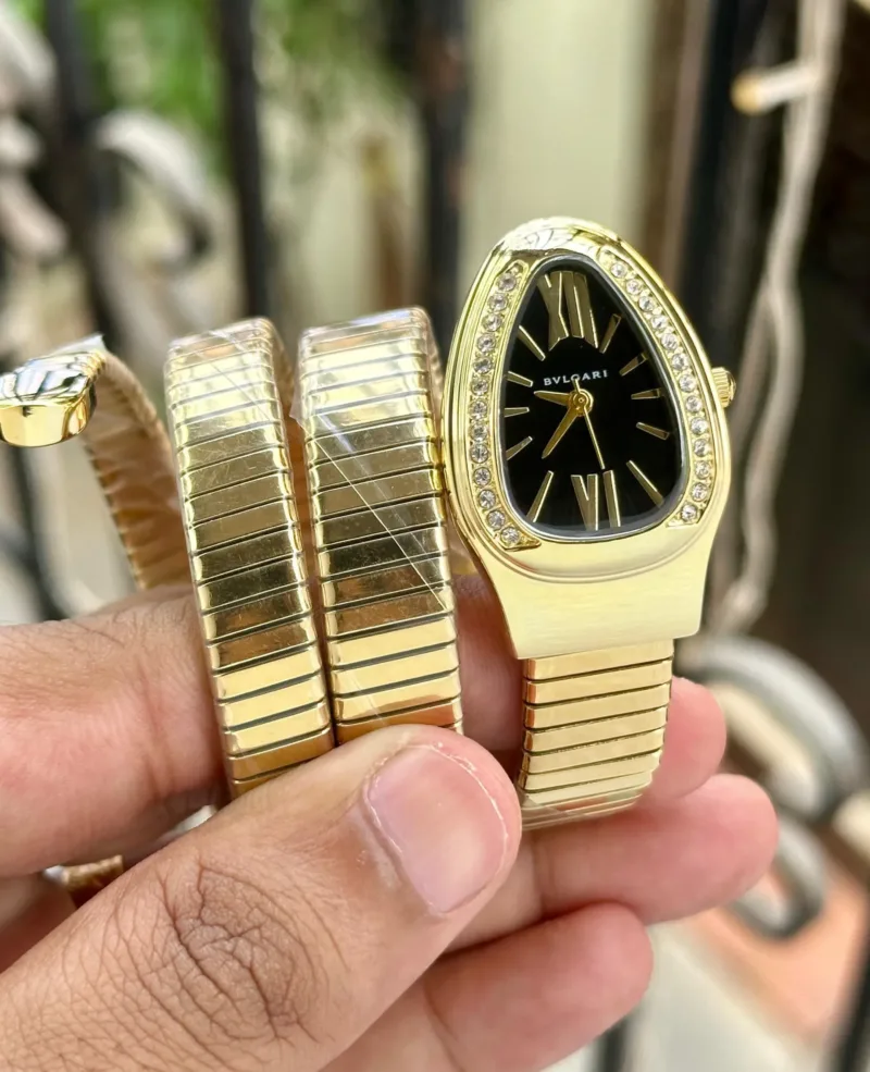 Bvlgari Serpenti Spiga Gold Women’s Watch