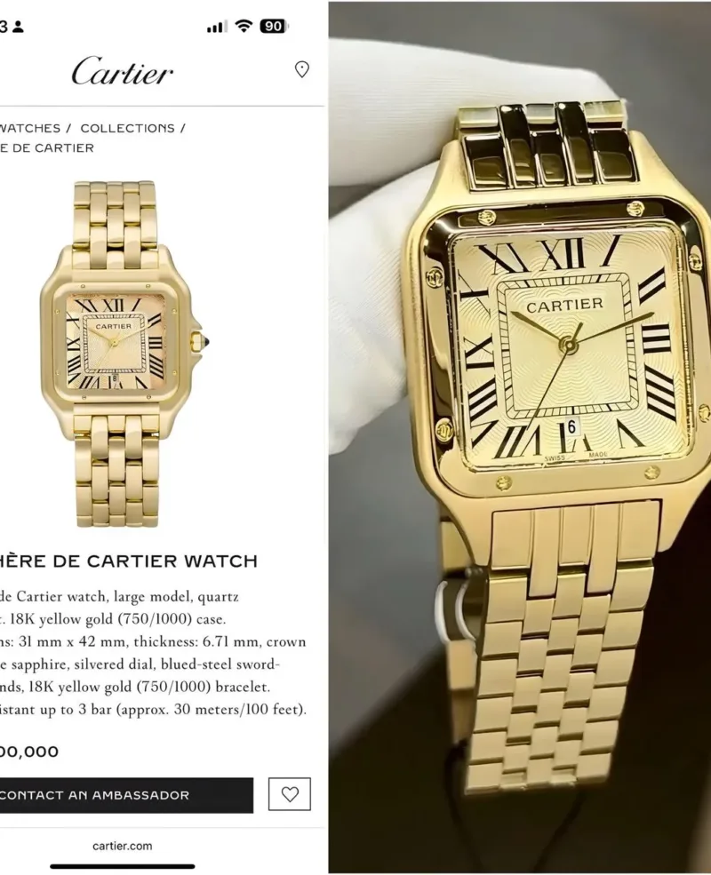 Cartier Panthère de Cartier Gold