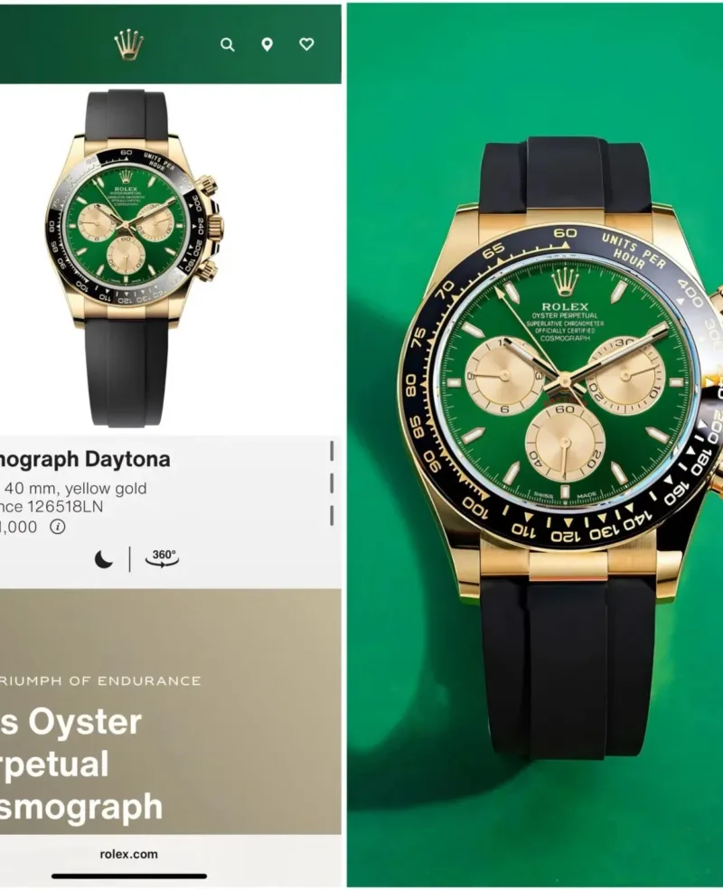 Rolex Oyster Perpetual Daytona Green