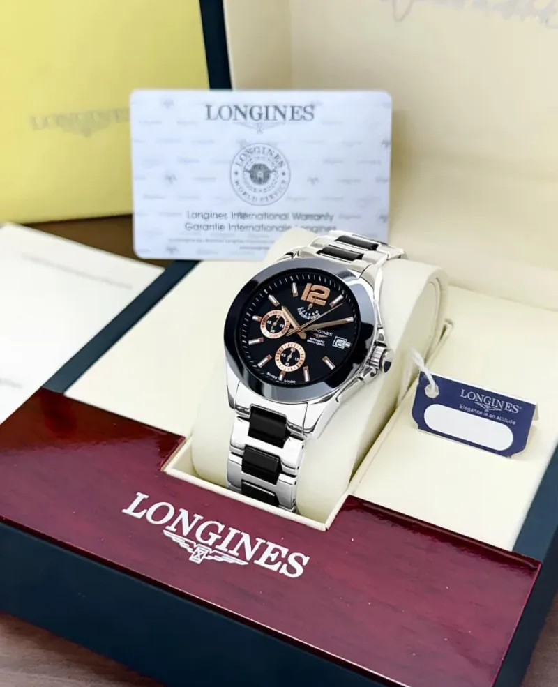 Longines Conquest Chronograph Ceramic