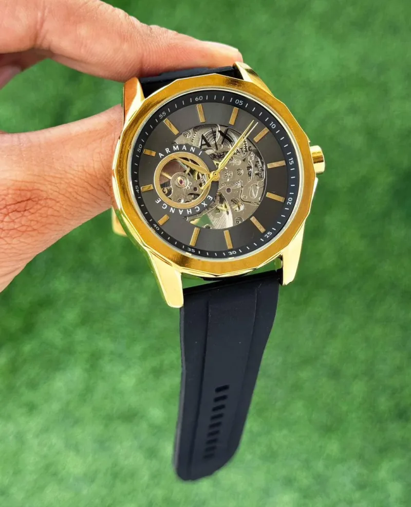 Armani Exchange Black Strap