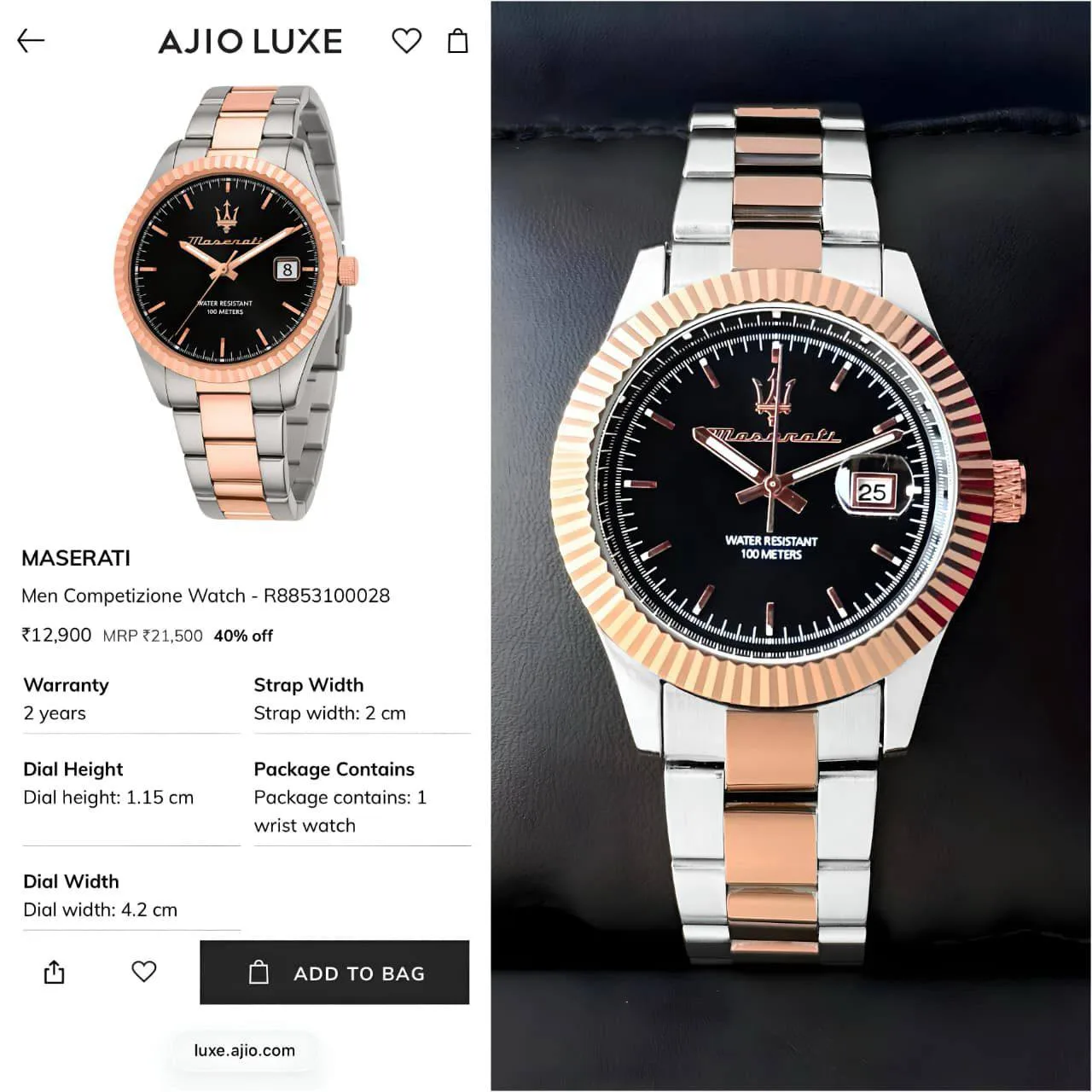 Watches Maserati Lifestyle Competition Series Premium Maserati Lifestyle Competition Series - Image 3