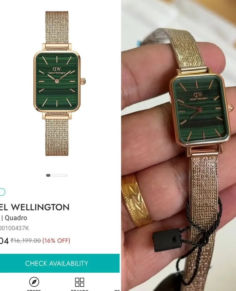 DANIEL WELLINGTON QUADRO LUMINE PIANO