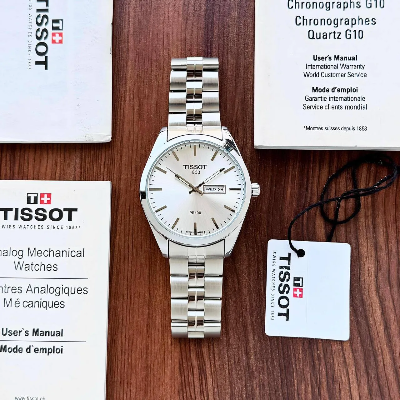 First Copy Watches Tissot PR100 Day & Date https://premiumwatchstore.in/Shop/tissot-pr100-day-date-2/ Tissot PR100 Day & Date - Image 3