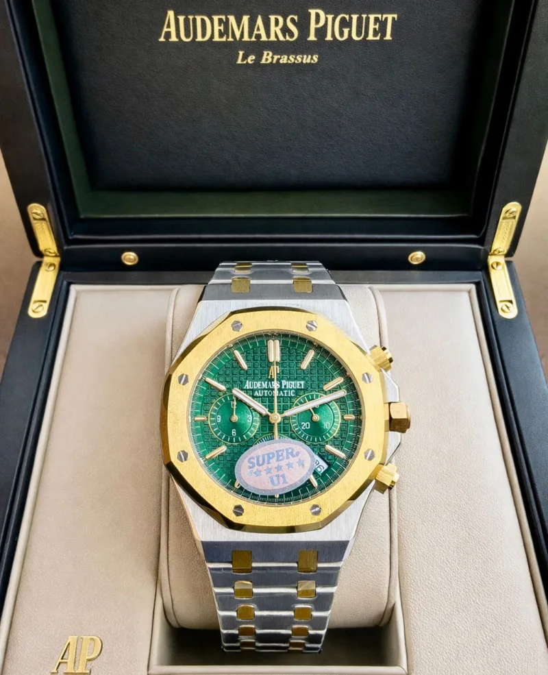 Audemars Piguet Green Dial Royal Oak Chronograph