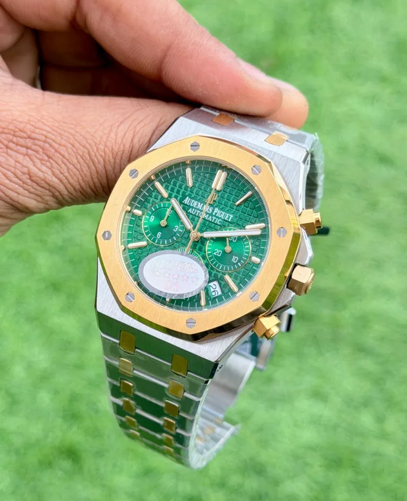 Audemars Piguet Green Dial Royal Oak Chronograph