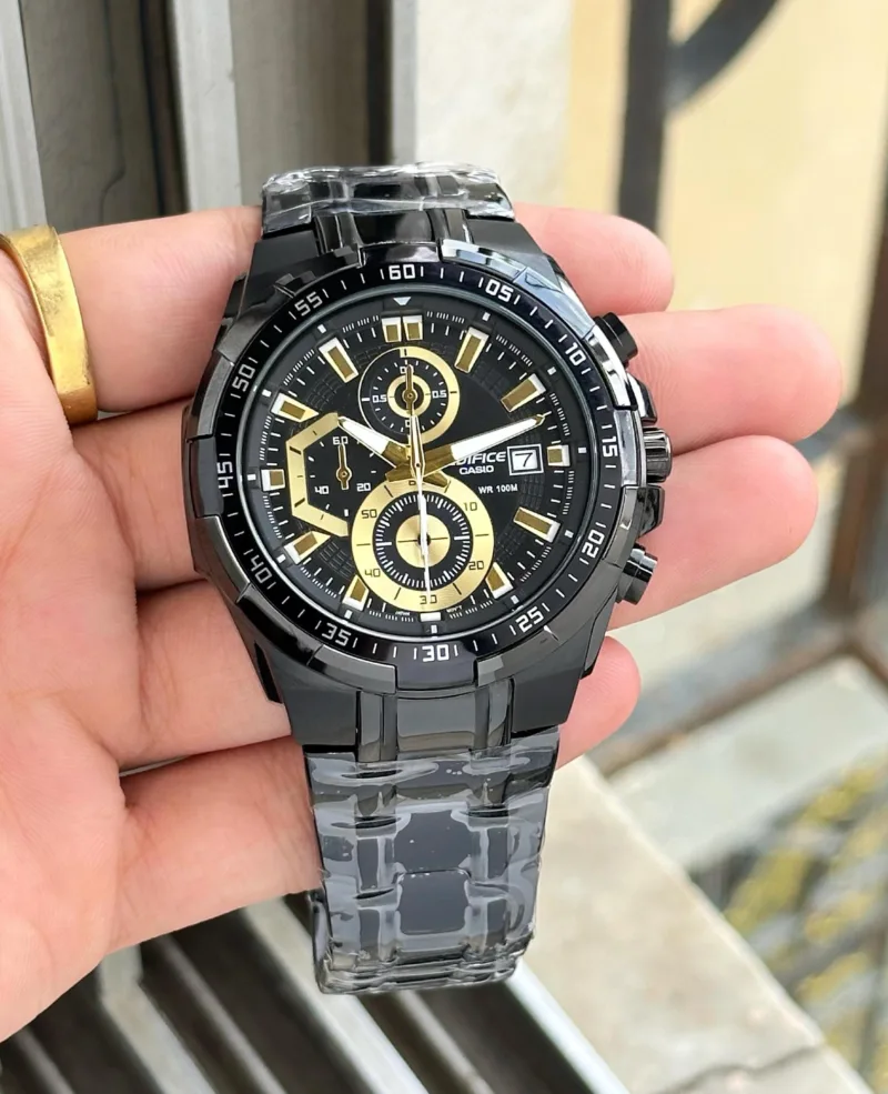 Casio Edifice EFR-539BK Chronograph Watch