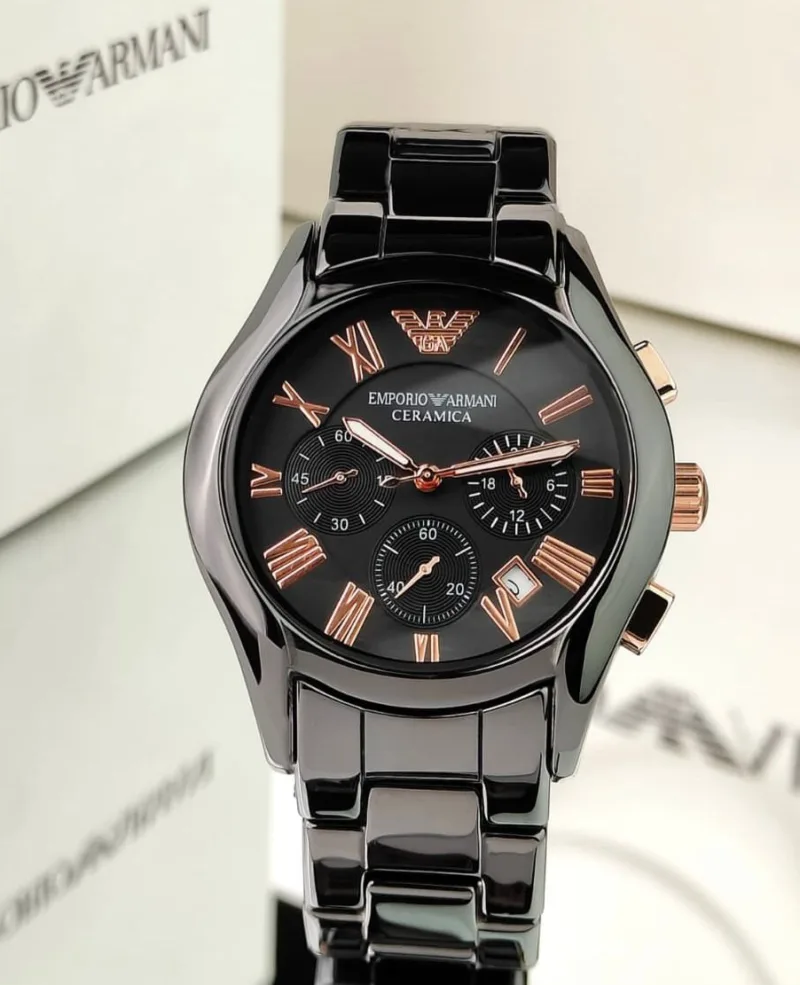 Emporio Armanai AR1410 Black Ceramic