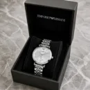 Emporio Armani Ladies Watch Silver Stainless Steell