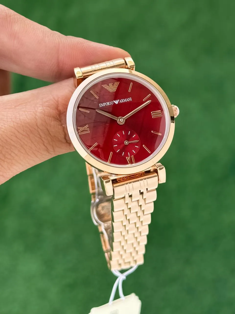 first copy watches Watches Emporio Armani Rose Gold Dial - Stainless Steel Premium Emporio Armani Rose Gold Dial - Stainless Steel - Image 2