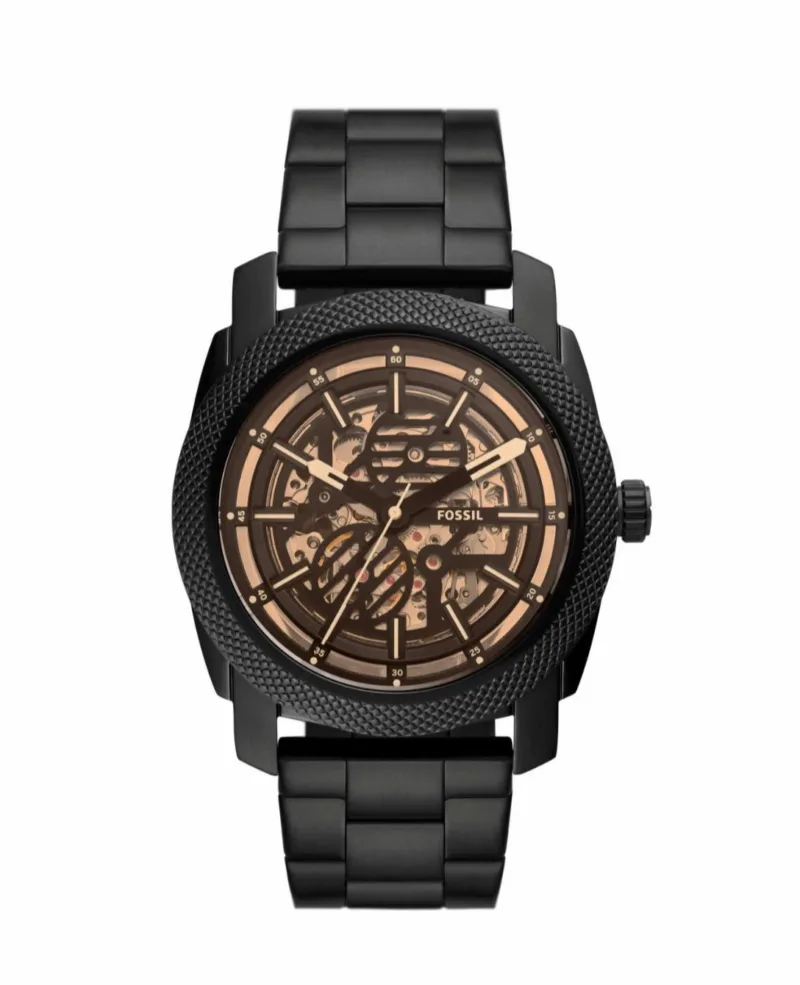 Fossil Machine Automatic Black Skeleton Dial (ME3253)