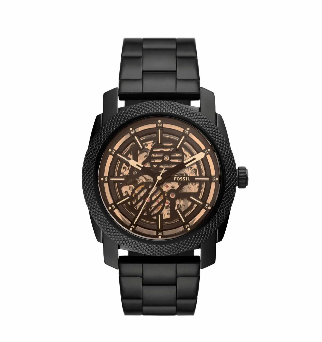 first copy watches Watches Fossil Machine Automatic Black Skeleton Dial (ME3253) Premium Fossil Machine Automatic Black Skeleton Dial (ME3253)