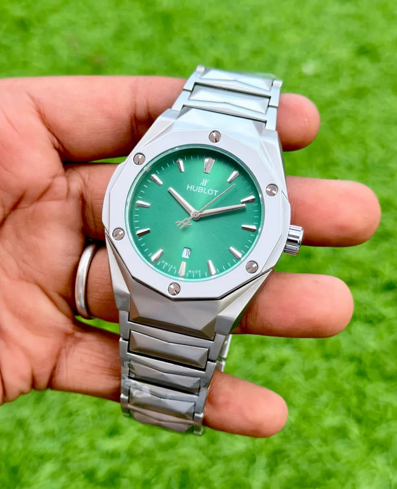 Hublot Big Bang Diamond Cut Green Dial