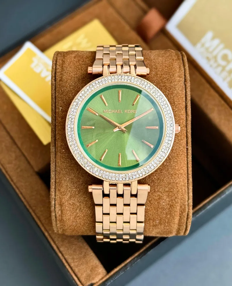Michael Kors Turquoise Dial Rose Gold Edition