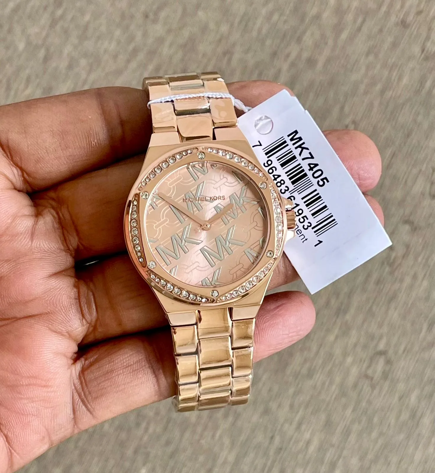 first copy watches Watches Michael Kors Lennox Rose Gold Watch MK7405 Premium Michael Kors Lennox Rose Gold Watch MK7405 - Image 2